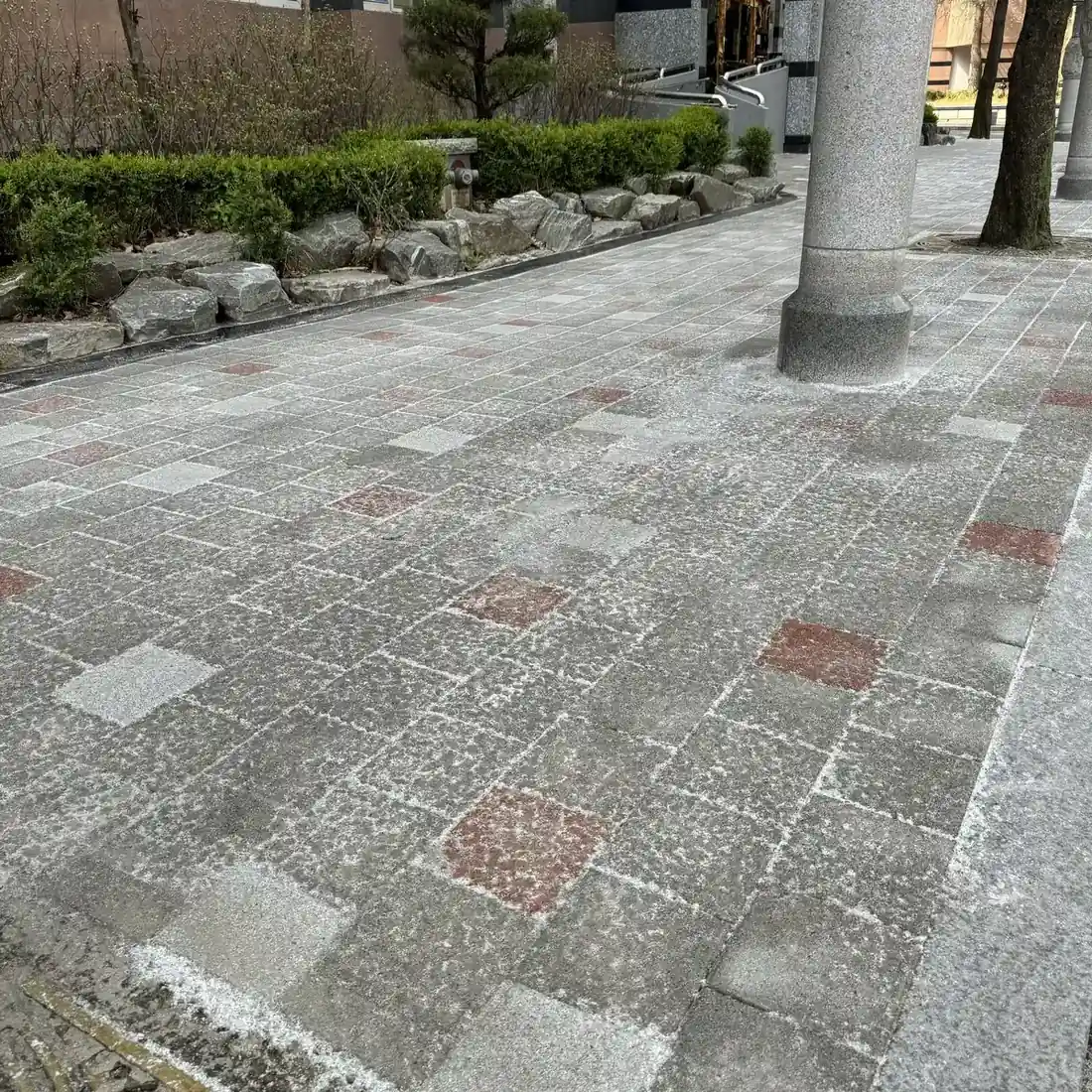 서울·경기 아파트인도블럭 시공 현장